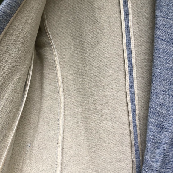 Zara Boyfriend Fit Blazer M Open Front Pockets NWT - Picture 3 of 11